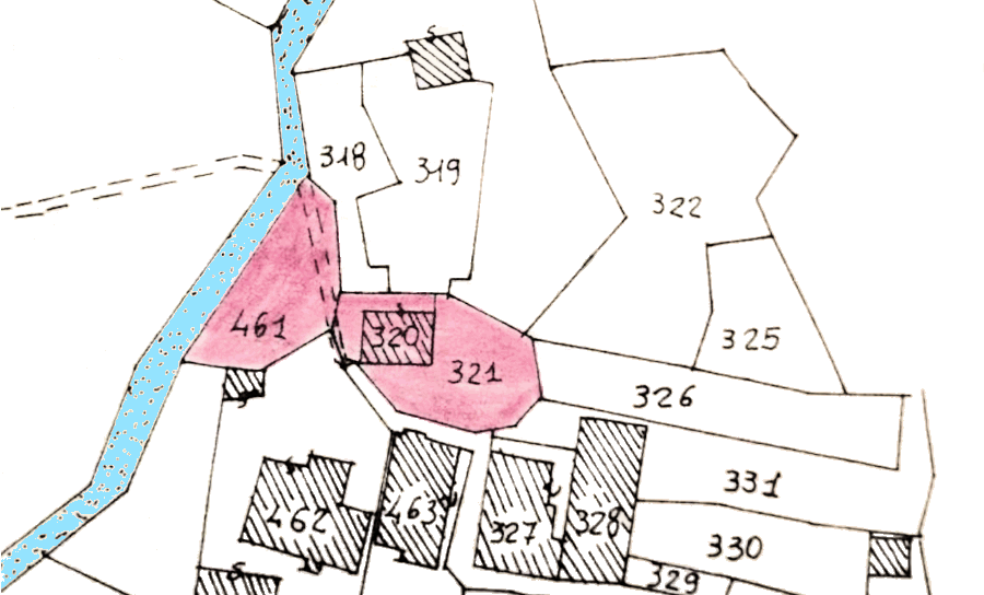 Grundst�ck des Rusticos in Piemont