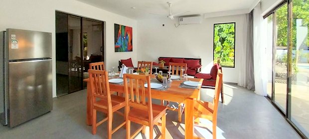 Wohnbereich im Erdgeschoss des Hauses