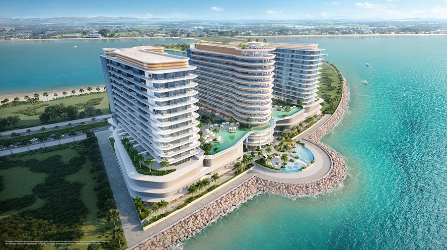 Apartmenthaus auf Al Marjan Island im Emirat Ras Al Khaimah