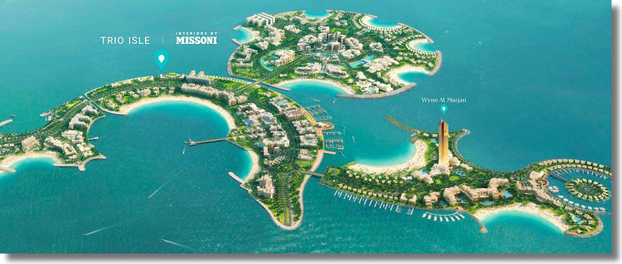 Al Marjan Island Trio Isle Apartments