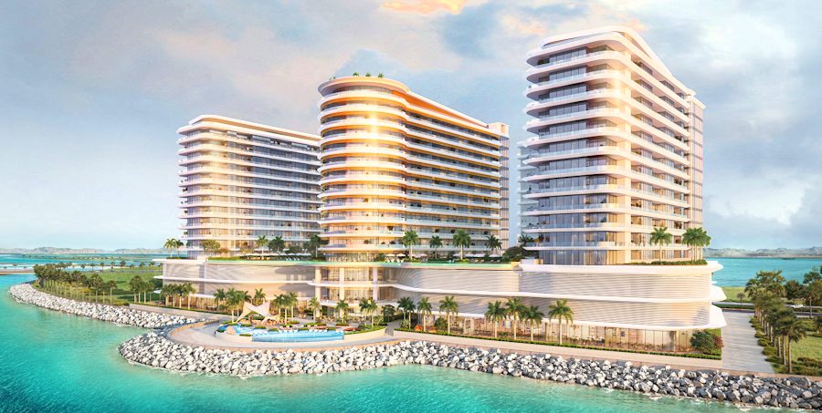 Wohnungen im neugebauten Apartmenthaus auf Al Marjan Island