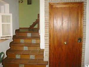 Treppenaufgang im Haus