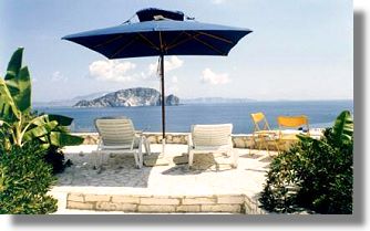 Villa auf Zakynthos mit Meerblick