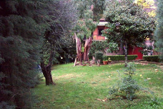 Garten vom Einfamilienhaus bei Pisa Toskana