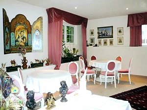 Zimmer der Villa in Salzburg