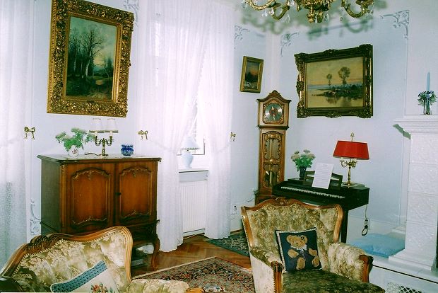 Wohnzimmer des Landhauses