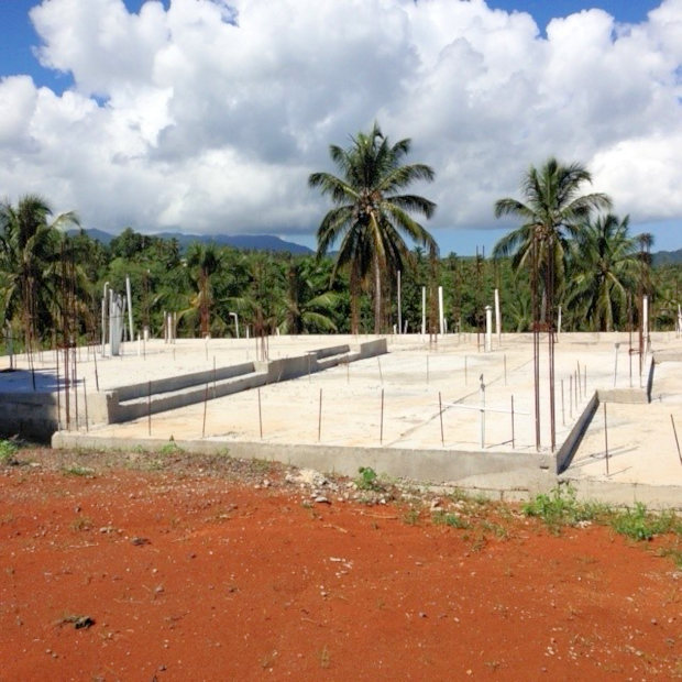 Villa mit Meerblick auf Dominica zum Ausbau