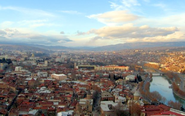 Tbilisi Baugrundstck an der Kura