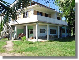 Strandhotel Pension bei Trijillo Honduras
