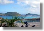 Ferienhaus mit Meerblick in Sint Maarten der Insel St. Martin