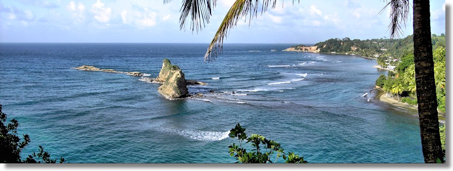 Grundstück unweit vom Strand Calibishie der Insel Dominica Karibik