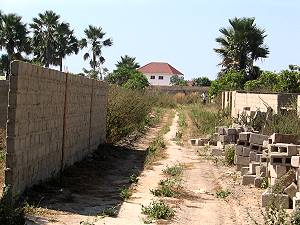 Baugrundstck in Gambia bei Brufut