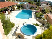 Haus Villa mit Pool auf Zypern in Paphos