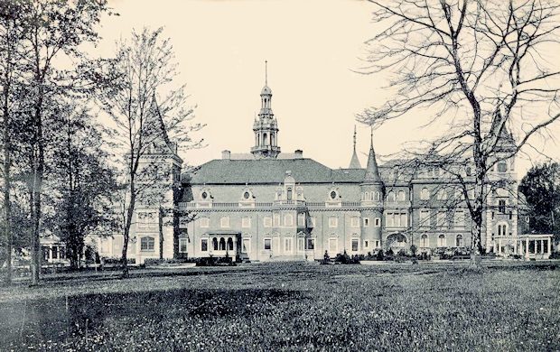 Schloss im Jahr 1914