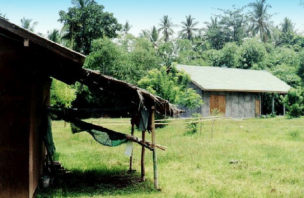 Huschen auf dem Baugrundstck