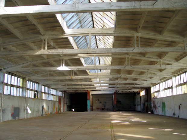 Lagerhalle in Gubin im Industriegelnde