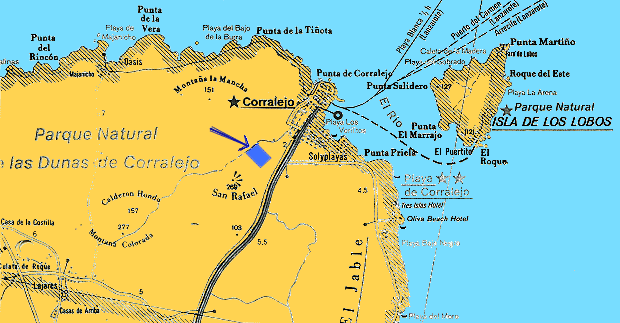 Corralejo Baugrundstck auf der Insel Fuerteventura