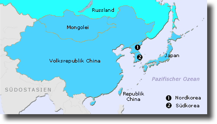 Immobilien in Ostasien der Länder China Russland Japan Mongolei Nordkorea Südkorea