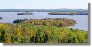 Grundstück am Lac Macamic von Quebec Kanada