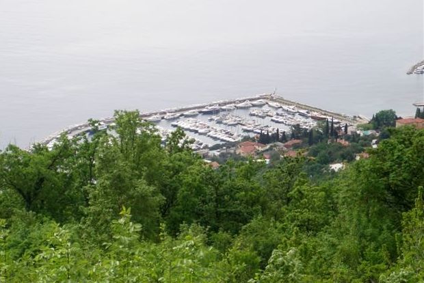 Kroatien Icici Grundstück mit Meerblick zum Kaufen