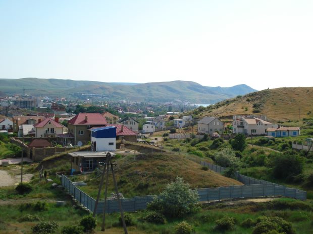 Ferienhaus mit Meerblick in Koktebel der Insel Krim von Russland