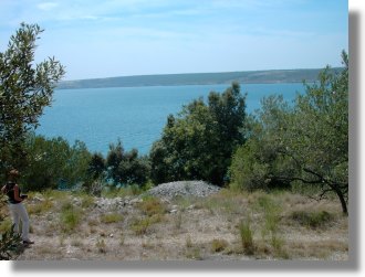 Posedarje Kroatien Grundstück am Meer