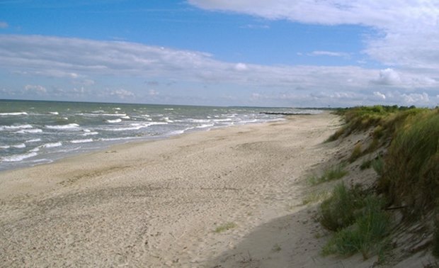 Ostsee in Litauen bei Sventoji Palanga