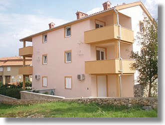 Apartments Wohnungen auf Krk in Kroatien