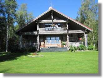 Villa Ferienhaus am Orivesi See in Finnland