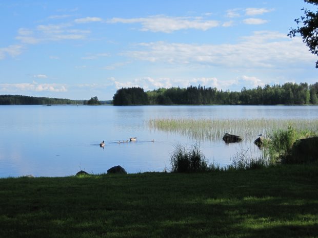 Orivesi See in Finnland