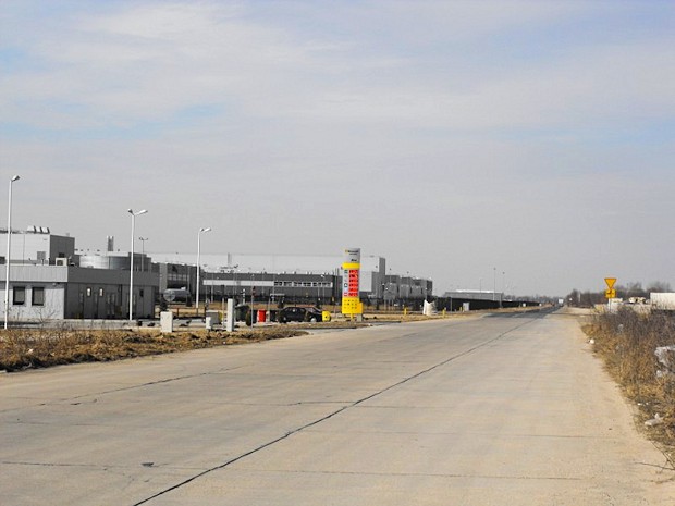 Gewerbegrundstck im Gewerbegebiet von Oppeln Polen