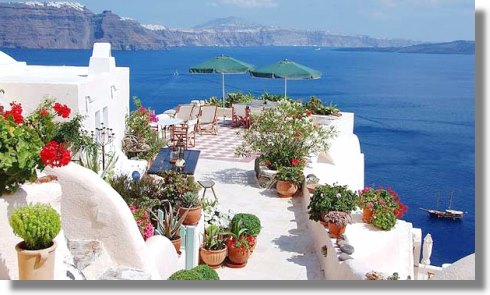 Apartmenthaus Hotel auf Santorini in Oia Griechenland zum Kaufen