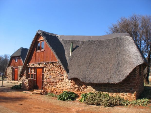 Chalet der Game Farm in Sdafrika