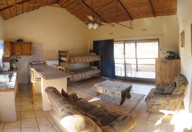 Gstehaus auf der Game Farm in Sdafrika