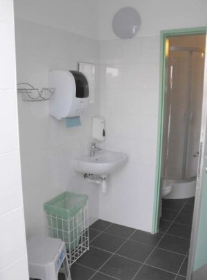 Toiletten der Tankstelle