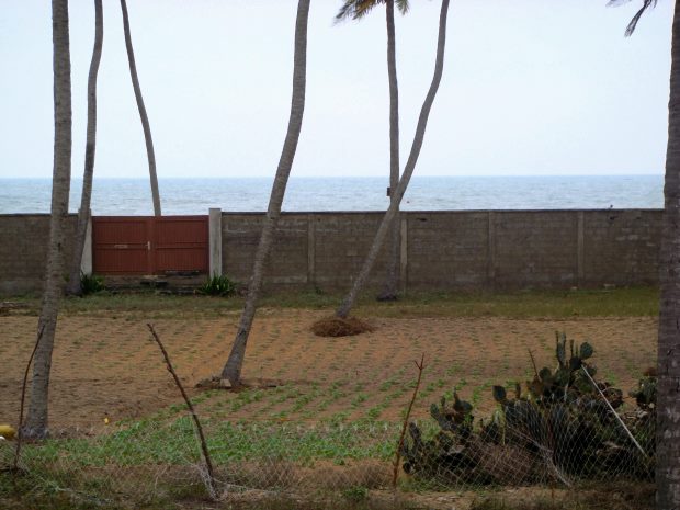 Benin Grundstck am Meer