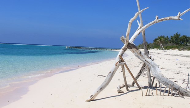 Strand Meer von Little Cayman unweit der Baugrundstcke