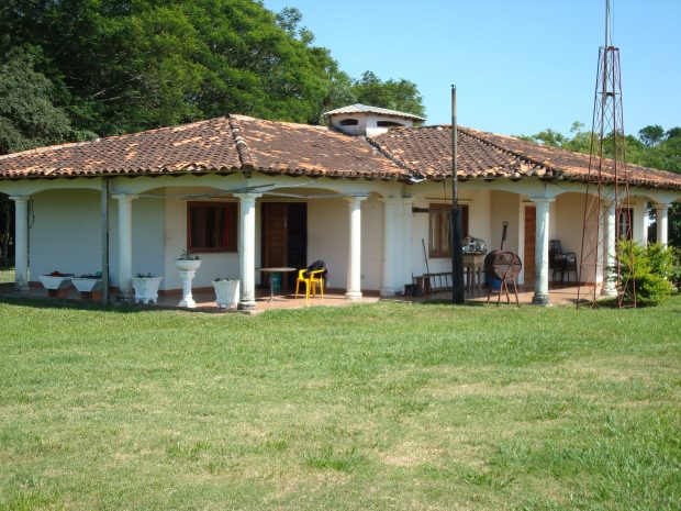 Wohnhaus der Ranch in Paraguay