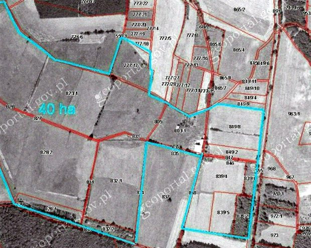 Gewerbegrundstcke bei Trzciel Polen