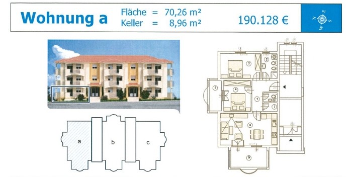 Wohnungen in Kroatien Zbandaj Porec Istrien