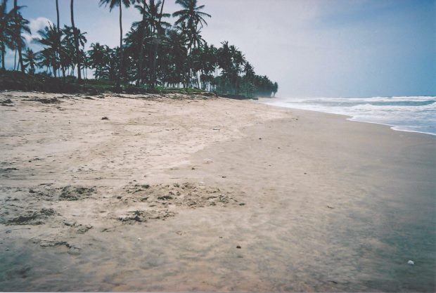Beach Strand bei Senya Beraku in Ghana
