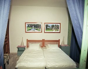 Schlafzimmer vom Strandhaus