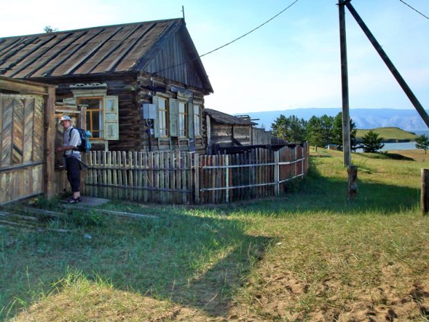 Wohnhaus am Baikalsee in Sibirien