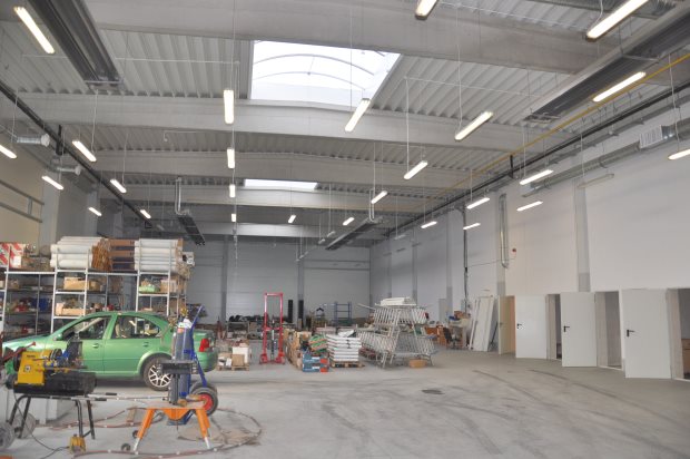 Werkstatthalle in Polen