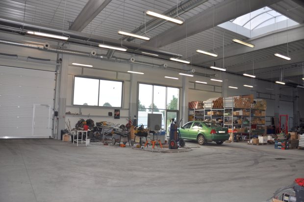 Werkhalle in Polen Brzeg