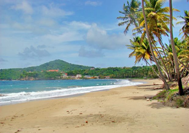 Strand von Sauteurs unweit vom Hotel Resort auf Grenada