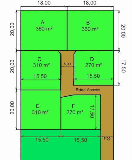 Baugrundstcke Jehembang Bali