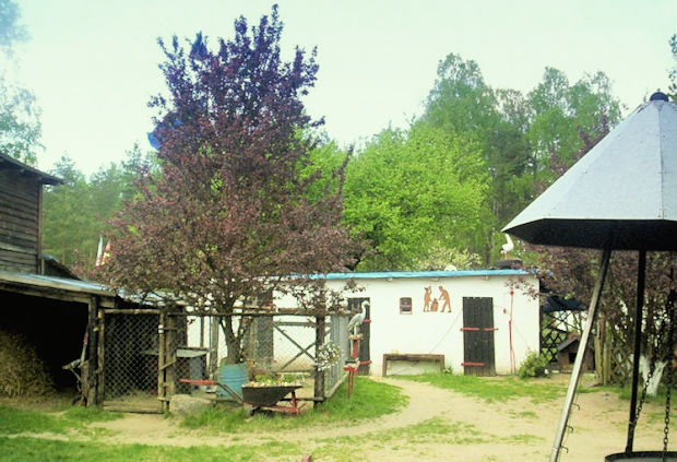 Stallungen Scheune Nebengelass vom Einfamilienhaus bei Bytow Pommern Stallungen Scheune Nebengelass vom Einfamilienhaus bei Bytow Pommern