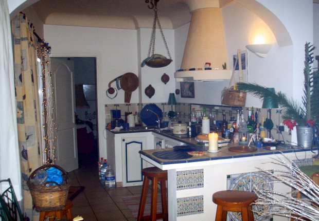 Küchenbereich der Finca