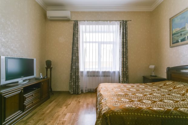 Zimmer der Wohnung in Moskau